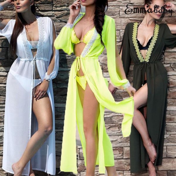 women chiffon bikini beach cover up maxi dress sequin rhinestone kimono cardigan bathing suit female swimwear one-piece suits
women chiffon bikini beach cover up maxi dress sequin rhinestone kimono cardigan bathing suit female swimwear one-piece suits