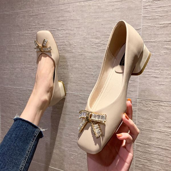 thick single flat middle square head low heel soft bottom fairy granny evening wind gentle shoes women's, Black
thick single flat middle square head low heel soft bottom fairy granny evening wind gentle shoes women's, Black