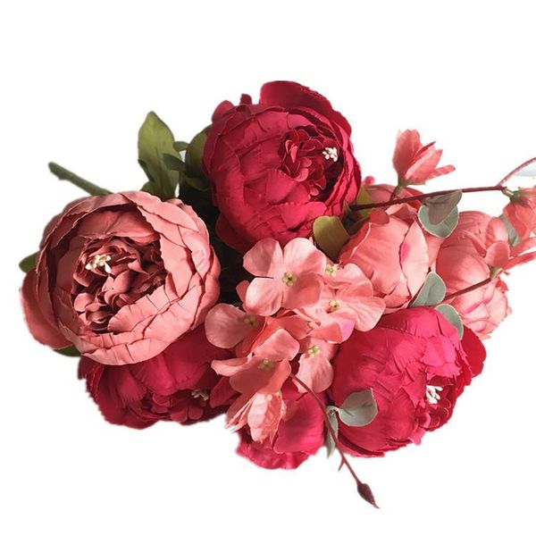 decorative flowers & wreaths fall rose plants branch home decor dried artificial peony fake leaf wedding party decoration
decorative flowers & wreaths fall rose plants branch home decor dried artificial peony fake leaf wedding party decoration