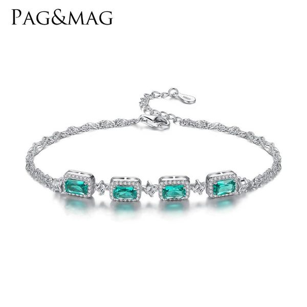 charm bracelets the s925 silver color treasure creative emerald bracelet simple geometric sterling inlaid gemstone women's, Golden;silver
charm bracelets the s925 silver color treasure creative emerald bracelet simple geometric sterling inlaid gemstone women's, Golden;silver