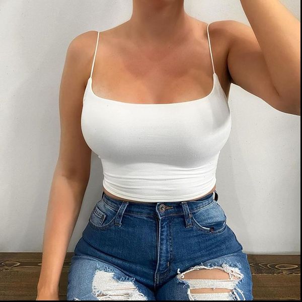 women tanks solid strappy tank summer bandage beach party sleeveless crop lady backless bralette vest tube, White
women tanks solid strappy tank summer bandage beach party sleeveless crop lady backless bralette vest tube, White