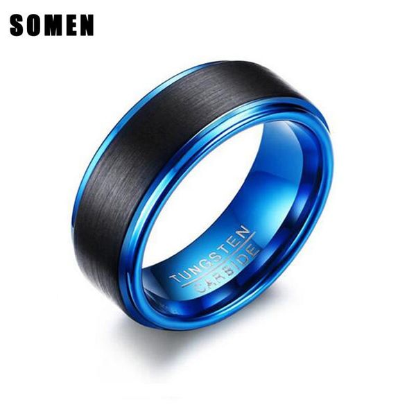 wedding rings 8mm classic style blue tungsten carbide ring matte finished for engagement bands comfort fit size 7-12 bague homme, Slivery;golden
wedding rings 8mm classic style blue tungsten carbide ring matte finished for engagement bands comfort fit size 7-12 bague homme, Slivery;golden