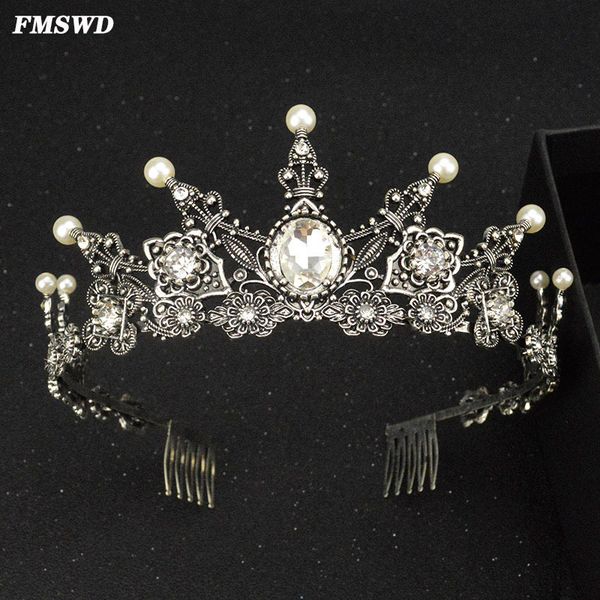 fmswd fashion retro imitation pearl wedding crown princess hair comb tiara handmade crystal bridal hair accessories hg177/hg178 j0113, Slivery;golden
fmswd fashion retro imitation pearl wedding crown princess hair comb tiara handmade crystal bridal hair accessories hg177/hg178 j0113, Slivery;golden