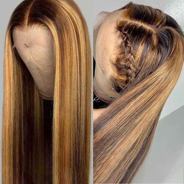 lace wigs glueless 13x4 front human hair wig straight highlight ombre pre plucked bleached knots brazilian remy, Black;brown
lace wigs glueless 13x4 front human hair wig straight highlight ombre pre plucked bleached knots brazilian remy, Black;brown