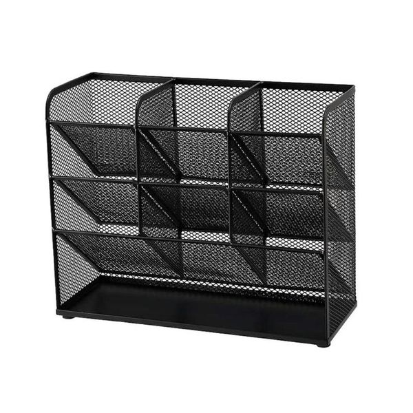 mesh desk organiser multifunctional deskstationery pen holder box for home office school supply storage rack tilted shelf baskets
mesh desk organiser multifunctional deskstationery pen holder box for home office school supply storage rack tilted shelf baskets