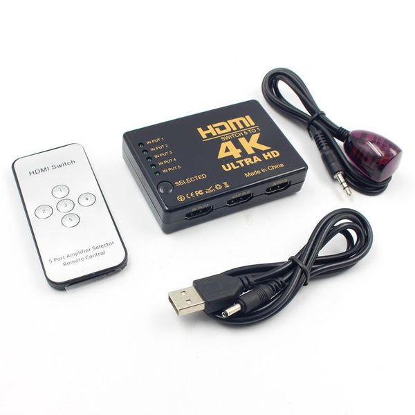 audio cables & connectors switch 5 cut 1 4 k*2k hd security video in out with remote control
audio cables & connectors switch 5 cut 1 4 k*2k hd security video in out with remote control