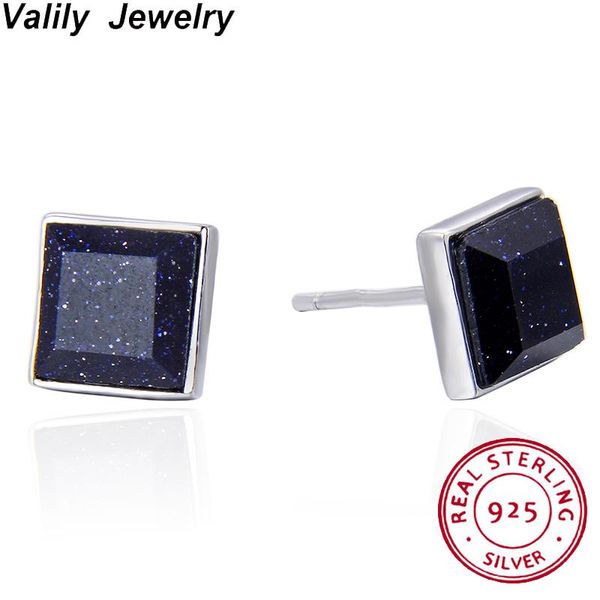 stud valily women 925 sterling silver earrings fashion square purple-sand stone for brincos das mulheres jewelry, Golden;silver
stud valily women 925 sterling silver earrings fashion square purple-sand stone for brincos das mulheres jewelry, Golden;silver