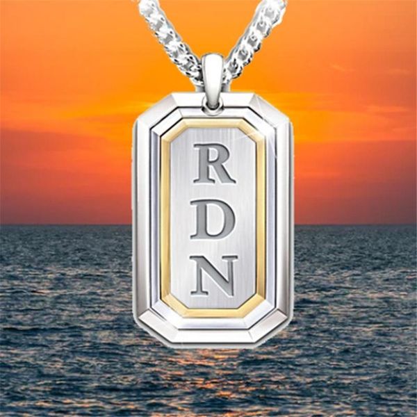 pendant necklaces luxury fashion simple tag necklace men and women anniversary jewelry valentine's day gifts wholesale, Silver
pendant necklaces luxury fashion simple tag necklace men and women anniversary jewelry valentine's day gifts wholesale, Silver