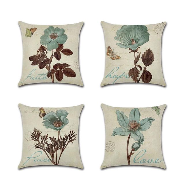 cushion/decorative pillow hand drawn vintage flowers cushion cover floral home decorative linen case 45*45cm
cushion/decorative pillow hand drawn vintage flowers cushion cover floral home decorative linen case 45*45cm