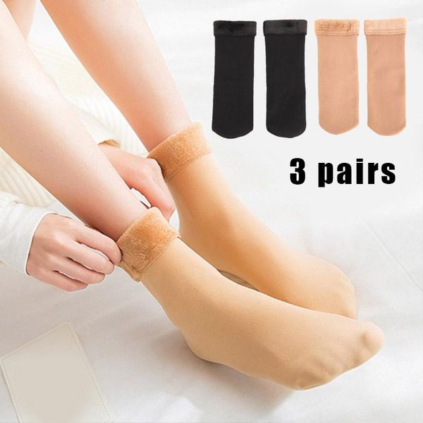 sports socks 3 pair winter warm women's super thick soft comfort casual above ankle ed889, Black
sports socks 3 pair winter warm women's super thick soft comfort casual above ankle ed889, Black