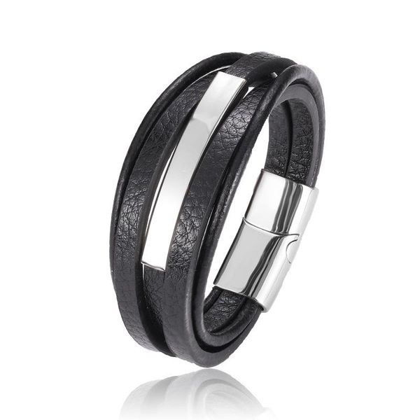 simple metal couple bracelet hand-woven hand rope gilded multi-layer men and women bangle, Black
simple metal couple bracelet hand-woven hand rope gilded multi-layer men and women bangle, Black