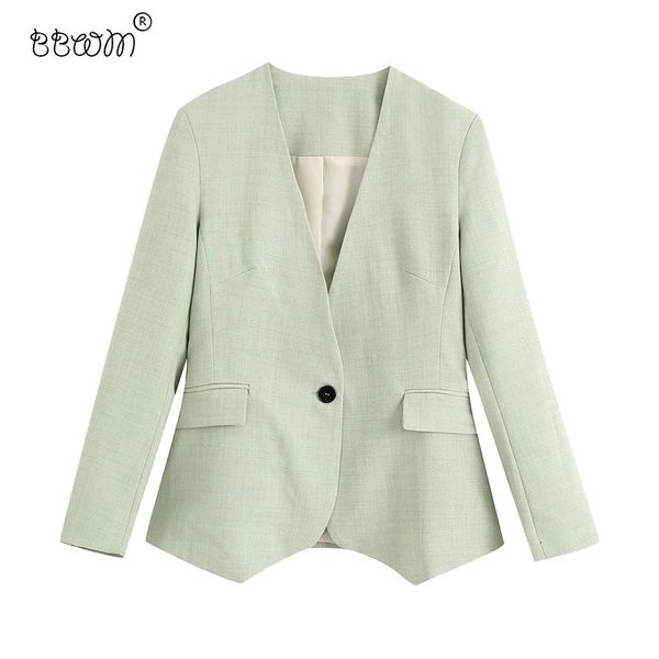 women's suits & blazers women fashion office wear single button vintage v neck long sleeve pockets blazer coat chic casaco femme h, White;black
women's suits & blazers women fashion office wear single button vintage v neck long sleeve pockets blazer coat chic casaco femme h, White;black