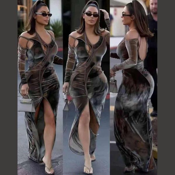 casual dresses gray hollow out open fork dress for women velvet birthday bodycon wedding party designer evening maxi vestido, Black;gray
casual dresses gray hollow out open fork dress for women velvet birthday bodycon wedding party designer evening maxi vestido, Black;gray