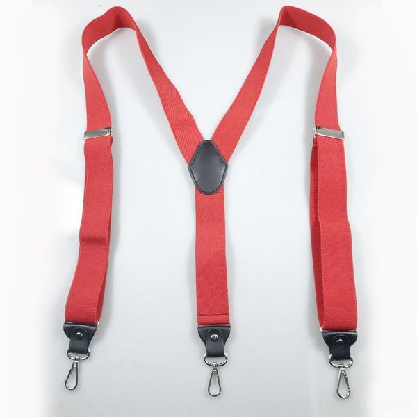 6v6a .5 wide 3.5 wide 3-clip hook with y-type mhook strap y-type monochrome men's and women's universal suspenders strap clip, Black;white
6v6a .5 wide 3.5 wide 3-clip hook with y-type mhook strap y-type monochrome men's and women's universal suspenders strap clip, Black;white