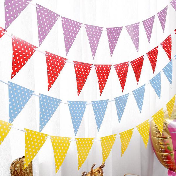 party decoration bunting holiday triangle pull flag layout banner baby birthday wave dot scene
party decoration bunting holiday triangle pull flag layout banner baby birthday wave dot scene