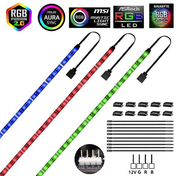 strips 12v rgb led strip light 4pin headers for pc , computer case / mainboard control panel rgb-header (+12v,g,r,b)
strips 12v rgb led strip light 4pin headers for pc , computer case / mainboard control panel rgb-header (+12v,g,r,b)
