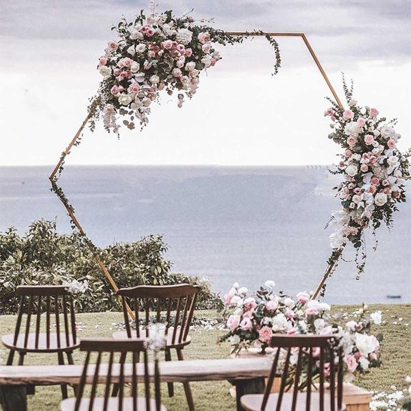 party decoration 2/2.4m hexagon wedding arch decor backdrop stand flower geometric home
party decoration 2/2.4m hexagon wedding arch decor backdrop stand flower geometric home