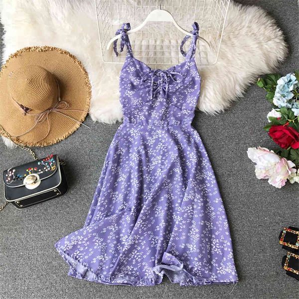 dresses sweet floral print bow with smoked strap dress skirt of tall waist line fold cultivate morality, Black;gray
dresses sweet floral print bow with smoked strap dress skirt of tall waist line fold cultivate morality, Black;gray