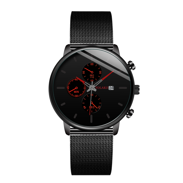 wristwatches luxury black belt stainless steel mesh bracelet watches for women calendar analog quartz ladies sports dress clock, Slivery;brown
wristwatches luxury black belt stainless steel mesh bracelet watches for women calendar analog quartz ladies sports dress clock, Slivery;brown