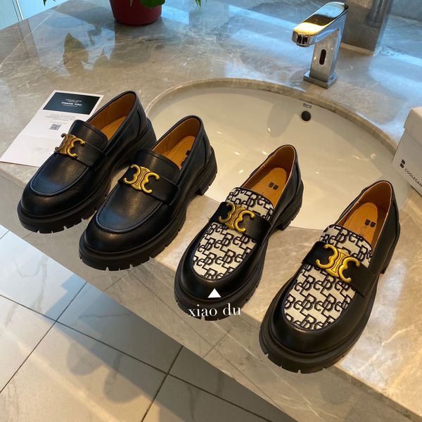 shanshan buckle lefu shoes small single flat bottomed students versatile simple leather korean version work casual, Black
shanshan buckle lefu shoes small single flat bottomed students versatile simple leather korean version work casual, Black