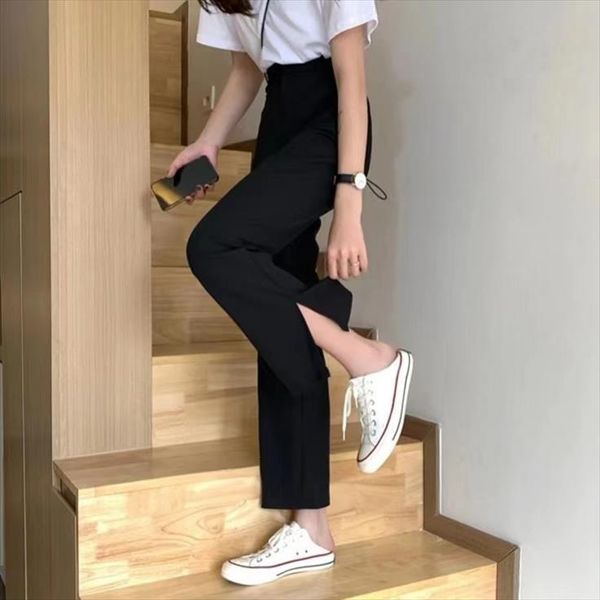fv sweatpants clothes streetwear summer women pants fashion korean style wide leg harajuku baggy black high waisted vintage, Black;white
fv sweatpants clothes streetwear summer women pants fashion korean style wide leg harajuku baggy black high waisted vintage, Black;white