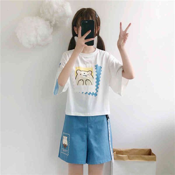 japanese kawaii college anime shirt women summer harajuku cute bear graphic clothes femme casual white tee shirts
japanese kawaii college anime shirt women summer harajuku cute bear graphic clothes femme casual white tee shirts
