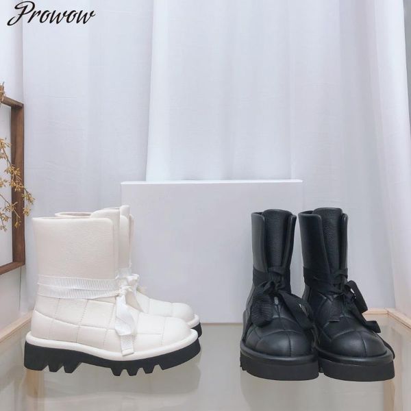 boots prowow snow round toe women shoes sweet genuine leather winter ankle woman lace-up comfort, Black
boots prowow snow round toe women shoes sweet genuine leather winter ankle woman lace-up comfort, Black