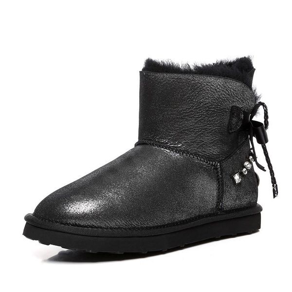 boots fashion 2021 natural wool shoes women real sheepskin women's winter woman snow genuine, Black
boots fashion 2021 natural wool shoes women real sheepskin women's winter woman snow genuine, Black
