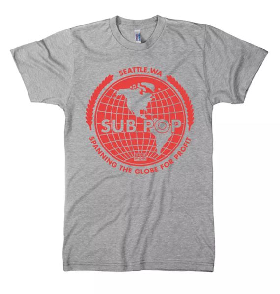 Sub Pop Spanning the Globe for Profits GRAY t-shirt NEW! PROFESSIONAL QUALITY, White;black
Sub Pop Spanning the Globe for Profits GRAY t-shirt NEW! PROFESSIONAL QUALITY, White;black