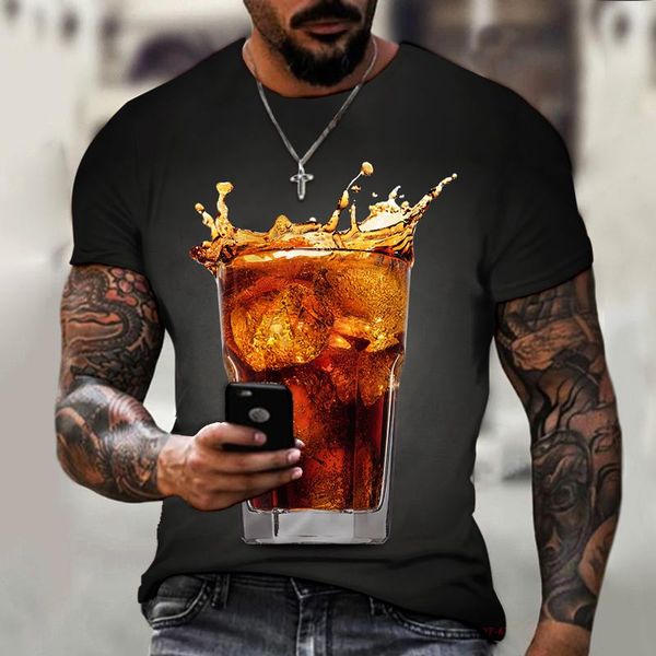 men's t-shirts beer burger food 3d printing funny t-shirt summer fashion casual hip hop harajuku street trend sports shirt, White;black
men's t-shirts beer burger food 3d printing funny t-shirt summer fashion casual hip hop harajuku street trend sports shirt, White;black