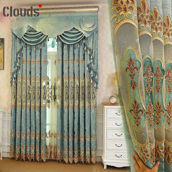 curtain & drapes 2021 european style simple modern embroidered blackout curtains for villa living room bedroom study custom
curtain & drapes 2021 european style simple modern embroidered blackout curtains for villa living room bedroom study custom