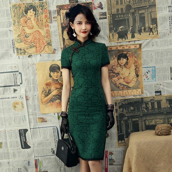 ethnic clothing oversize 3xl women flower cheongsam elegant slim qipao short sleeve party dress split chinese female daily wear, Red
ethnic clothing oversize 3xl women flower cheongsam elegant slim qipao short sleeve party dress split chinese female daily wear, Red