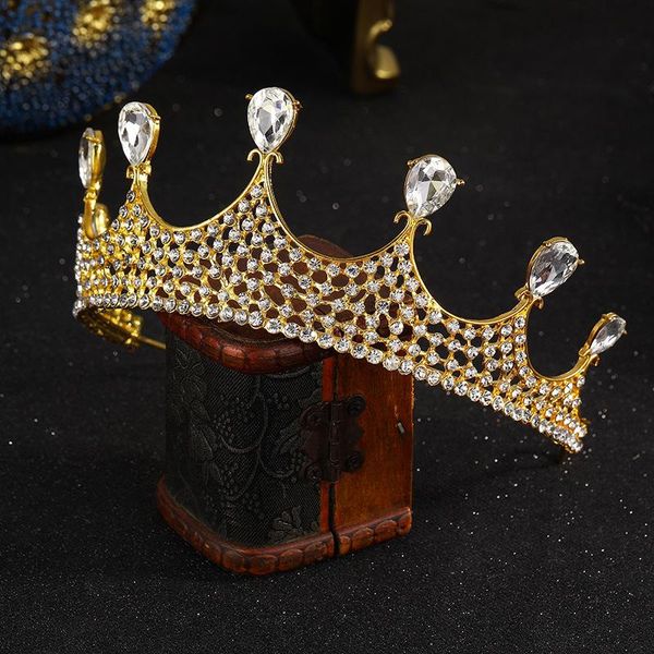 hair clips & barrettes golden queen crown accessories wedding jewelry dress re-rhinestone bridal women men headdress, Golden;silver
hair clips & barrettes golden queen crown accessories wedding jewelry dress re-rhinestone bridal women men headdress, Golden;silver