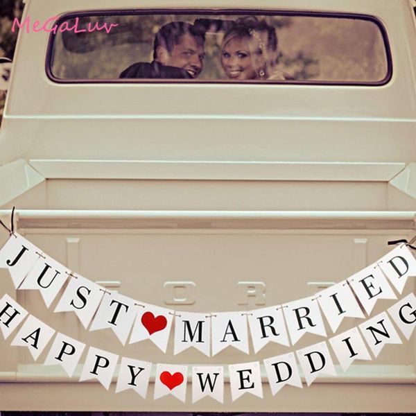 party decoration white just married paper garland banner happy wedding letter bridal shower decor po props signs gifts
party decoration white just married paper garland banner happy wedding letter bridal shower decor po props signs gifts
