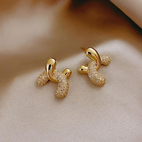 stud 2021 korean simple women earrings fashion temperament gold rhinestone ladies exquisite gift jewelry, Golden;silver
stud 2021 korean simple women earrings fashion temperament gold rhinestone ladies exquisite gift jewelry, Golden;silver