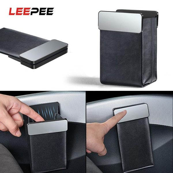car organizer leepee magnetic auto hanging pouch box bags leather storage bag for phone card holder stowing tidying
car organizer leepee magnetic auto hanging pouch box bags leather storage bag for phone card holder stowing tidying