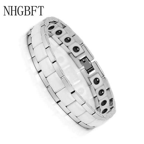 link, chain nhgbft black white ceramic bracelet bangle for women mens stainless steel magnet male jewelry
link, chain nhgbft black white ceramic bracelet bangle for women mens stainless steel magnet male jewelry