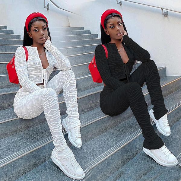 women's tracksuits winter women sport fitness 2 two piece set outfits long sleeve crop tshirt stacked leggings pants bodycon tracksuit, Gray
women's tracksuits winter women sport fitness 2 two piece set outfits long sleeve crop tshirt stacked leggings pants bodycon tracksuit, Gray