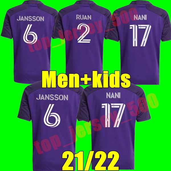 men kids kit 2021 2022 child orlando city soccer jersey sc 21 22 home nani pato dwyer akindele mueller moutinho ruan football shirts, Black
men kids kit 2021 2022 child orlando city soccer jersey sc 21 22 home nani pato dwyer akindele mueller moutinho ruan football shirts, Black