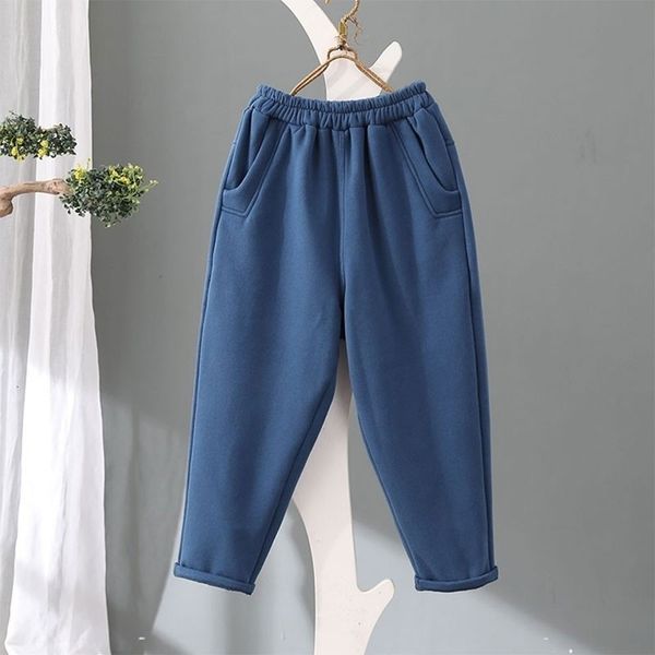 women's jeans autumn winter korea fashion women elastic waist loose pants thicken warm casual harem plus size trousers v124 b4s1, Blue
women's jeans autumn winter korea fashion women elastic waist loose pants thicken warm casual harem plus size trousers v124 b4s1, Blue
