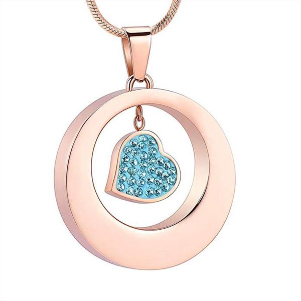 pendant necklaces k8251 circle of life crystal heart cremation jewelry for ashes stainless steel keepsake memorial urn necklace, Silver
pendant necklaces k8251 circle of life crystal heart cremation jewelry for ashes stainless steel keepsake memorial urn necklace, Silver