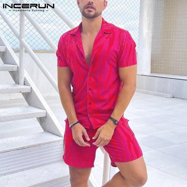 men's tracksuits incerun summer fashion men sets printed vacation lapel short sleeve shirt beach shorts 2021 streetwear casual hawaiian, Gray
men's tracksuits incerun summer fashion men sets printed vacation lapel short sleeve shirt beach shorts 2021 streetwear casual hawaiian, Gray