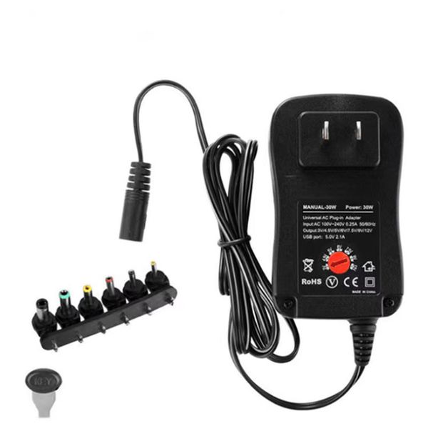 3-12v 30w 2.1a ac/dc power supply adapter transformers universal charger adaptor with 6 plugs adjustable voltage regulated adapters
3-12v 30w 2.1a ac/dc power supply adapter transformers universal charger adaptor with 6 plugs adjustable voltage regulated adapters