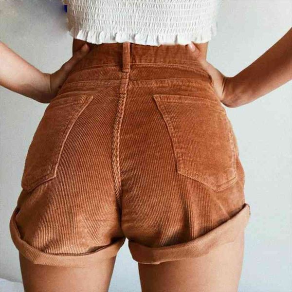 dewadbow casual corduroy summer women short fashion high waist curled trim solid warm all match loose, White;black
dewadbow casual corduroy summer women short fashion high waist curled trim solid warm all match loose, White;black