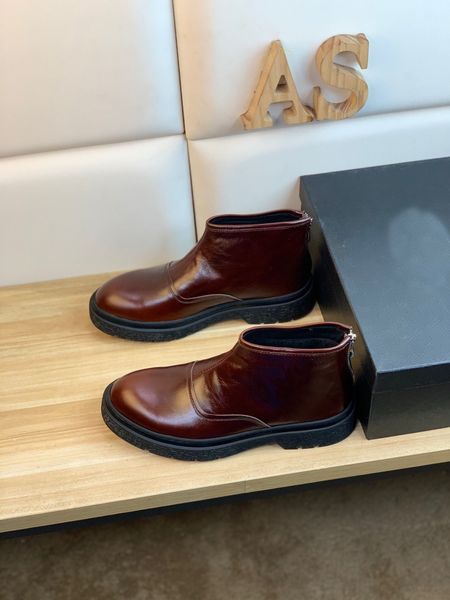 mens ankle boots classic genuine leather brand designer dress shoes male leisure trainers footwear motorcycle boots size 38-44, Black
mens ankle boots classic genuine leather brand designer dress shoes male leisure trainers footwear motorcycle boots size 38-44, Black