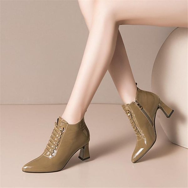 boots pxelena plus size 34-43 women strange high heels ankle natural genuine leather shoes lady work dress 2021 autumn winter, Black
boots pxelena plus size 34-43 women strange high heels ankle natural genuine leather shoes lady work dress 2021 autumn winter, Black