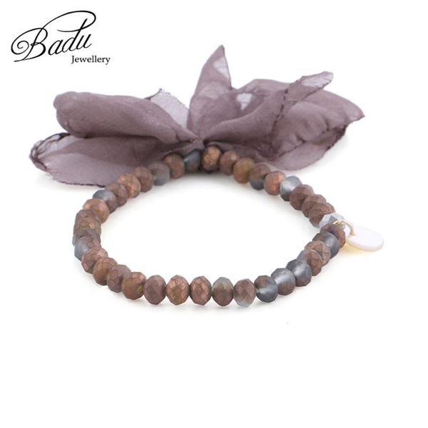 beaded, strands badu matte color crystal bracelet brow beads gray yarn flower pendant charms bracelets for girls wholesale drop, Black
beaded, strands badu matte color crystal bracelet brow beads gray yarn flower pendant charms bracelets for girls wholesale drop, Black