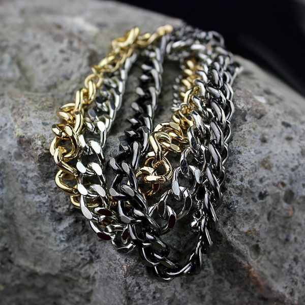 Link, Chain Fashion Gold and Silver Plated Figaro Bracelet Women Lobster Clasps s Men Jewelry DHL Free K2XQ 0KY8
Link, Chain Fashion Gold and Silver Plated Figaro Bracelet Women Lobster Clasps s Men Jewelry DHL Free K2XQ 0KY8