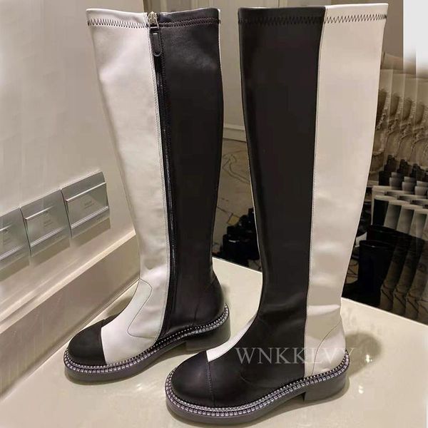 boots autumn winter long real leather chunky heel mid calf british style fashion all match women short, Black
boots autumn winter long real leather chunky heel mid calf british style fashion all match women short, Black