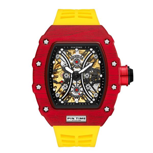 wristwatches luxury automatic mechanical watch brand military men hip hop sports mens watches male tonneau clock hombre relogio masculin, Slivery;brown
wristwatches luxury automatic mechanical watch brand military men hip hop sports mens watches male tonneau clock hombre relogio masculin, Slivery;brown